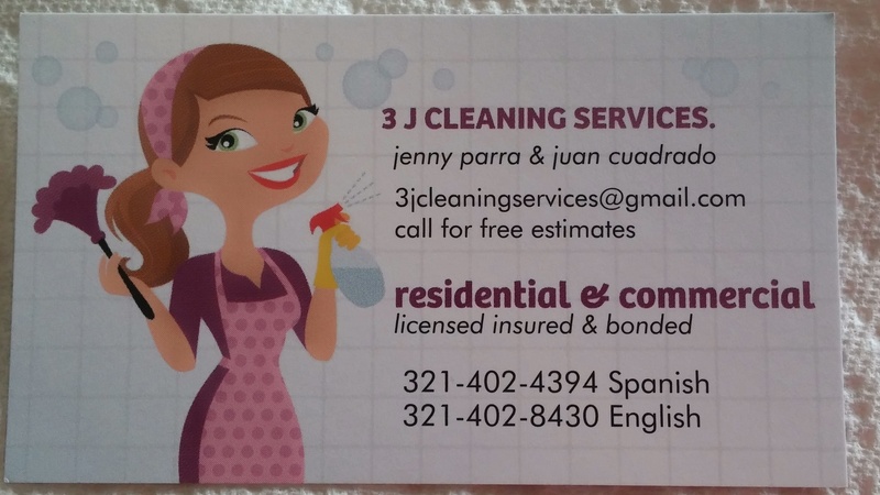 3 J Cleaning Services Logo