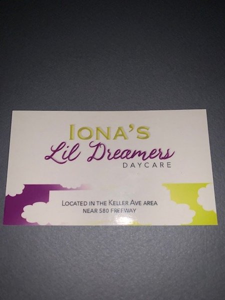 Pamela Jordan (iona's Lil Dreamers Daycare) Logo