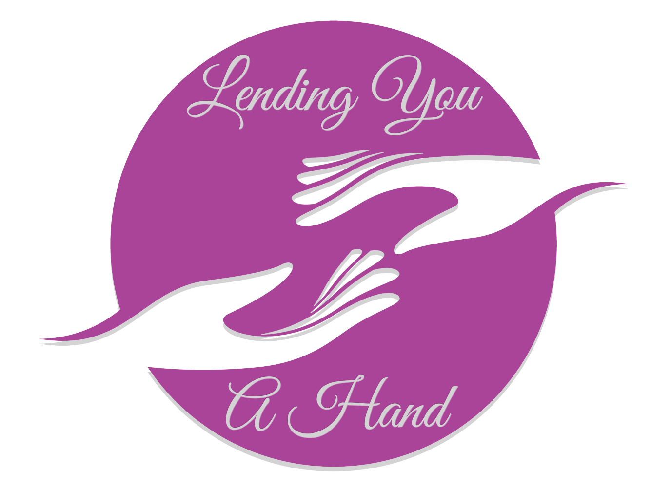 Lending You A Hand Sitting Service Logo