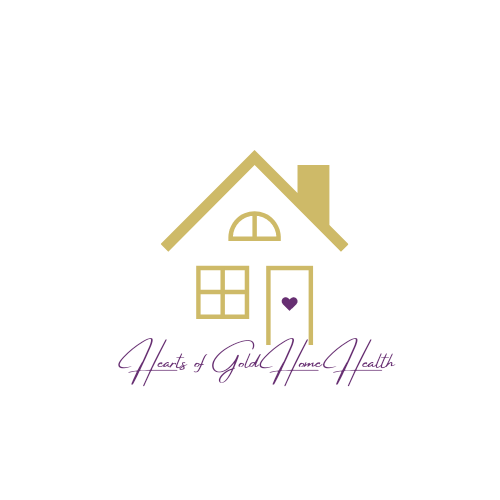 Hearts Of Gold Home Health Logo