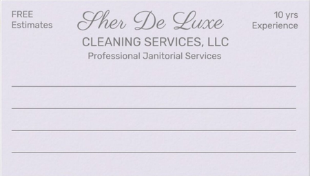 Sher De Luxe Services