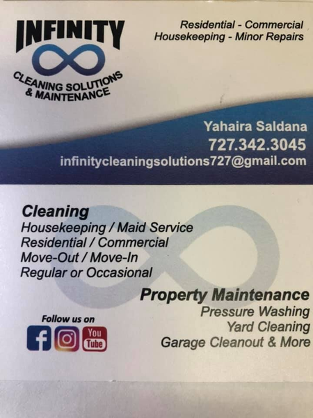 Infinity cleaning solutions