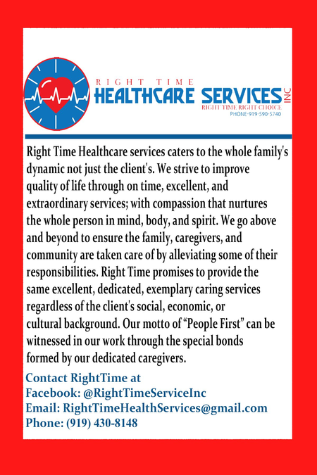 Right time healthcare inc