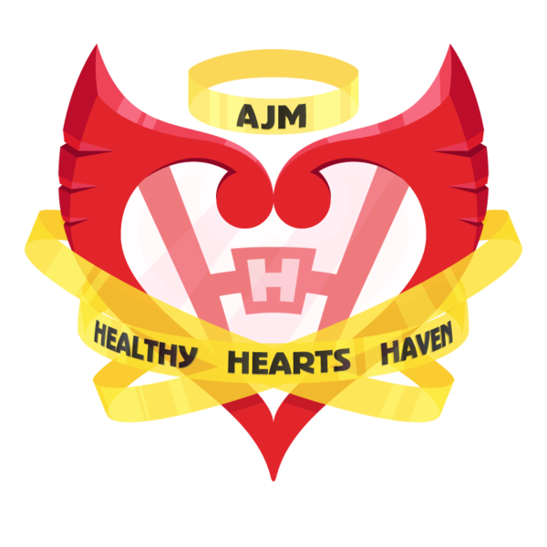 Ajm Healthy Hearts Haven Logo