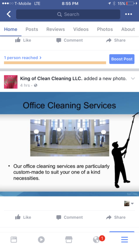 King Of Clean Cleaning LLC