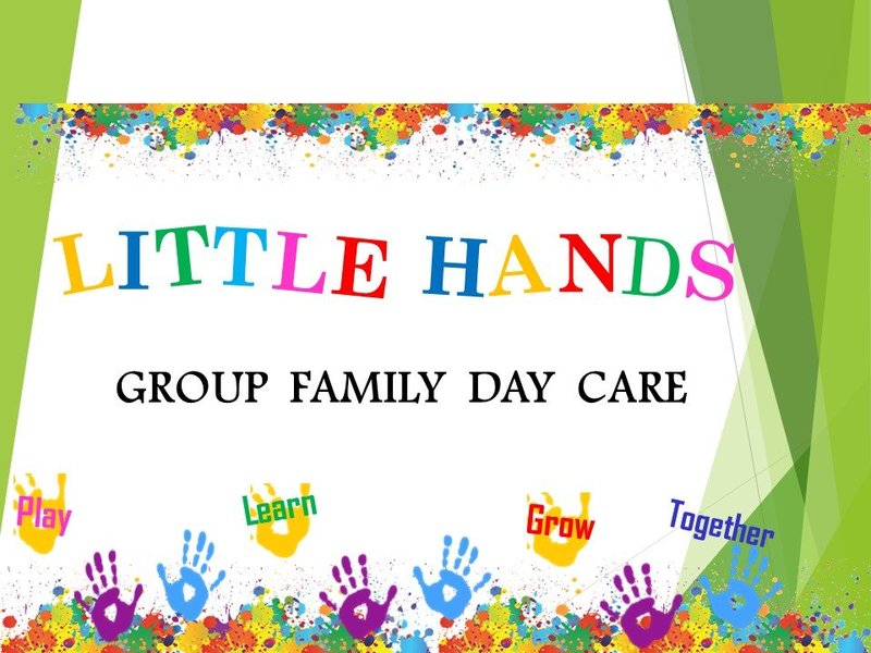 Little Hands Group Family Day Care Logo