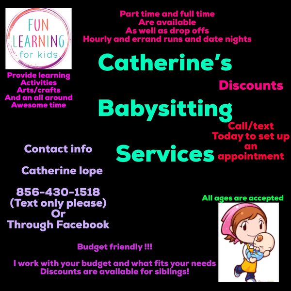 Catherine's Babysitting Services Logo