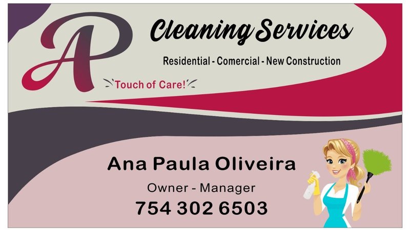 Ap Cleaning Service Logo