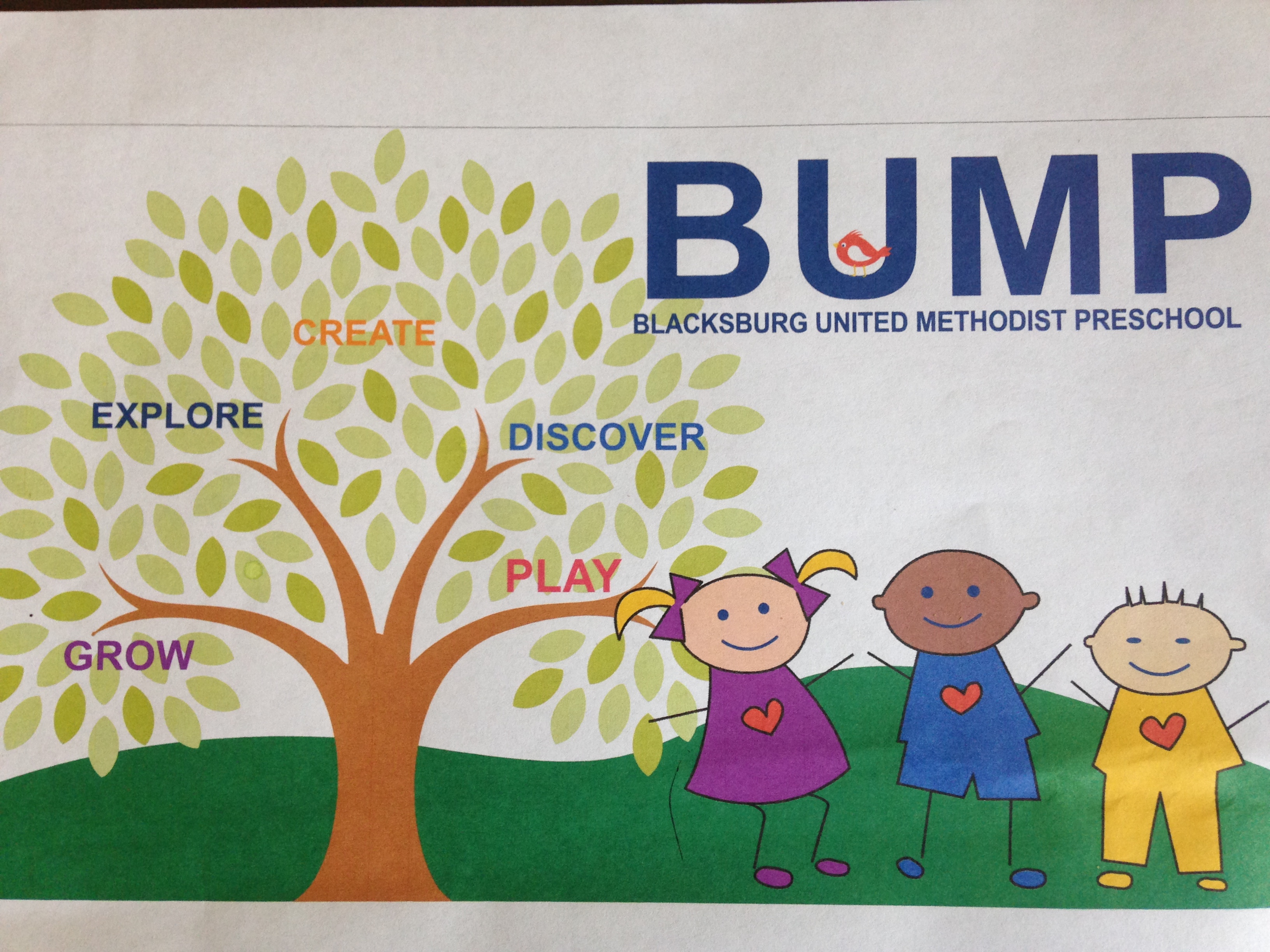 Bump Preschool Logo