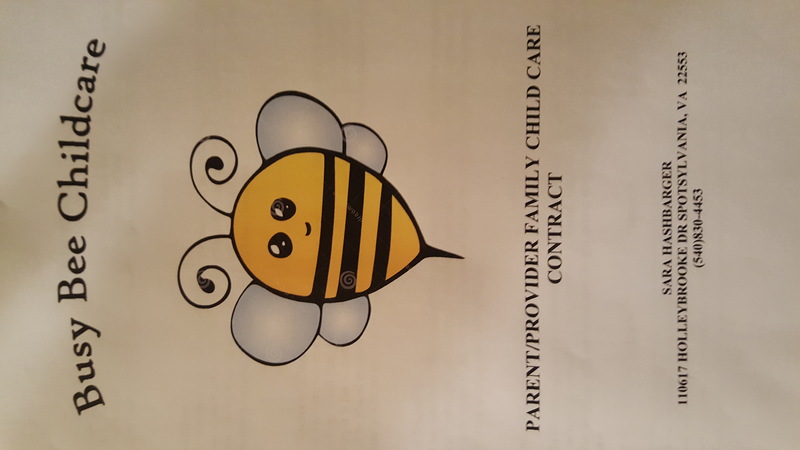 Busy Bee Child Care Logo