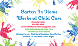Carters Weekend Child Care
