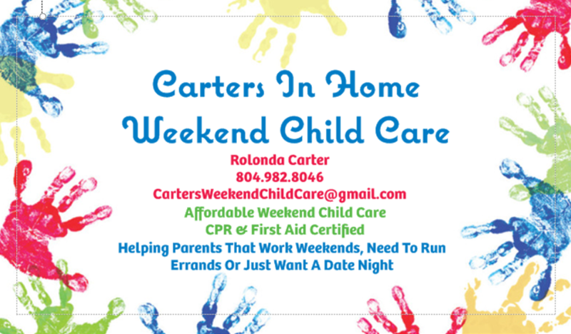 Carters Weekend Child Care Logo