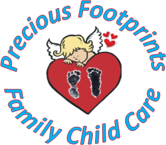 Precious Footprints Family Child Care Logo