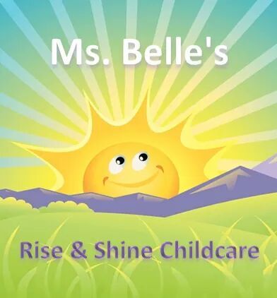 Ms Belle's Rise & Shine Childcare Logo