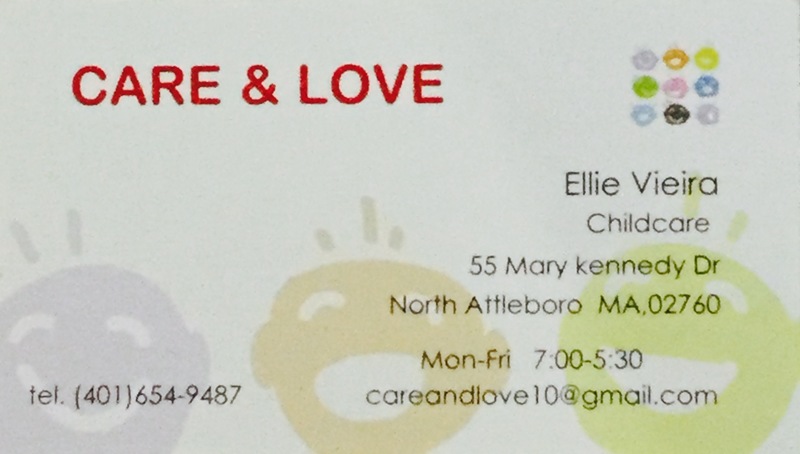 Care And Love Home Daycare Logo