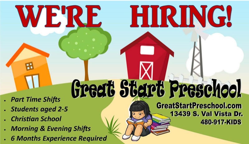 Great Start Preschool Logo