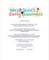 Mrs Jessi's Early Learner's
