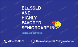 Blessed And Hiighly Favored Senior Care Inc Logo