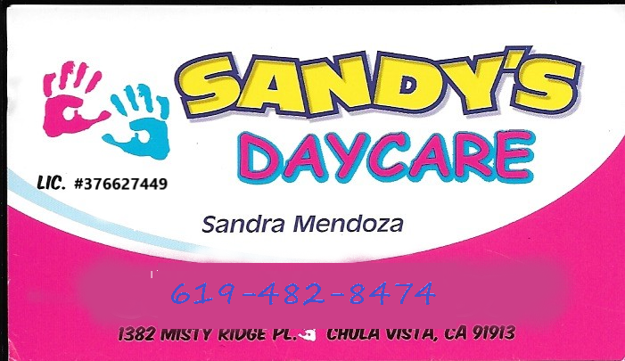 Sandy's Daycare Logo