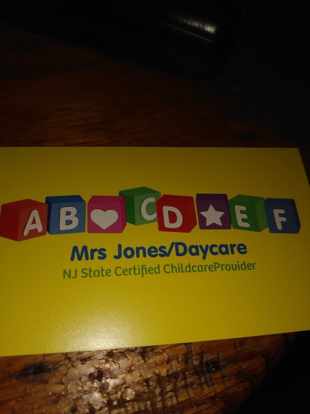 Mrs. J's Daycare Logo