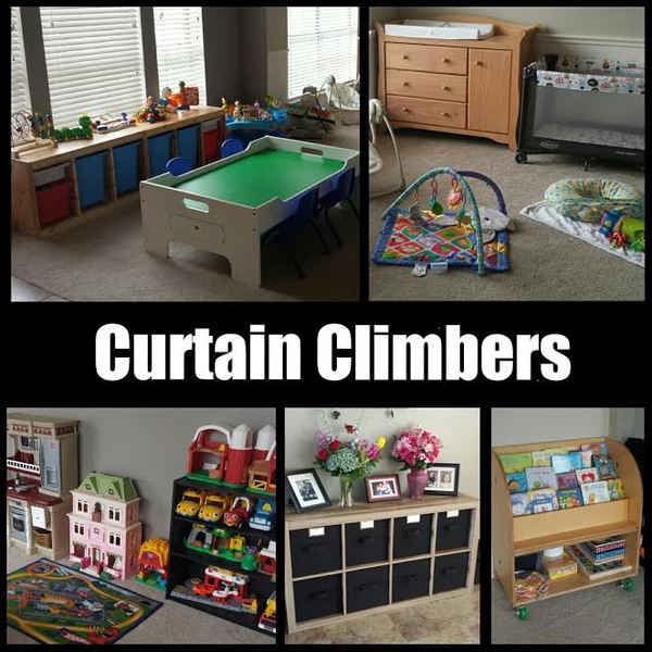 Crystal's Curtain Climbers In-home Child Care Logo