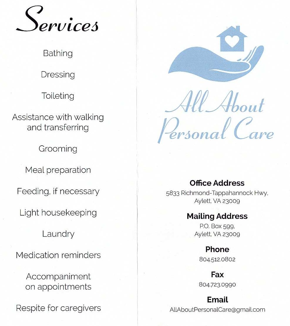 All About Personal Care Logo