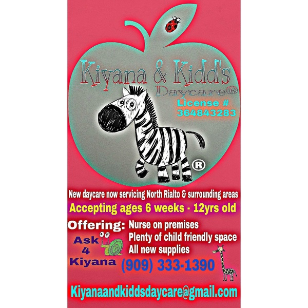 Kiyana & Kidds Daycare Logo