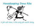 Housekeeping Done Rite