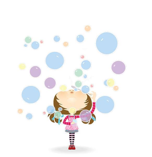 Little Bubbles Preschool Logo