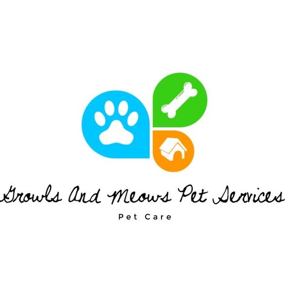 Growls And Meows Pet Services Logo