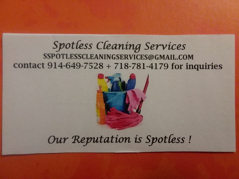 Spotless Cleaning Services Logo