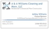 A & A Williams Cleaning and More, LLC