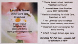 Learn & Grow Child Care and Preschool