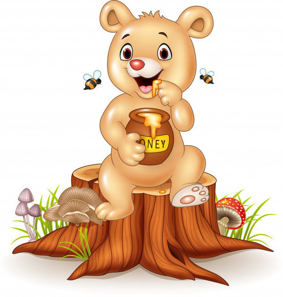 Honey Bear Daycare Logo