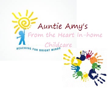 Auntie Amy's From The Heart Childcare Logo