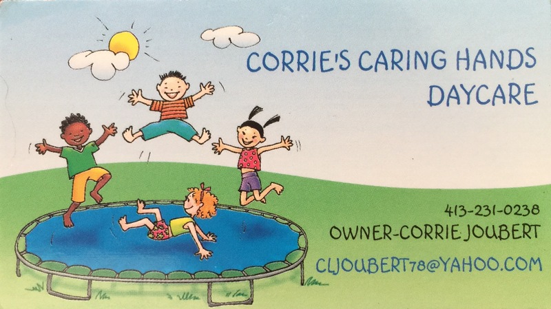 Corrie's Caring Hands Daycare Logo