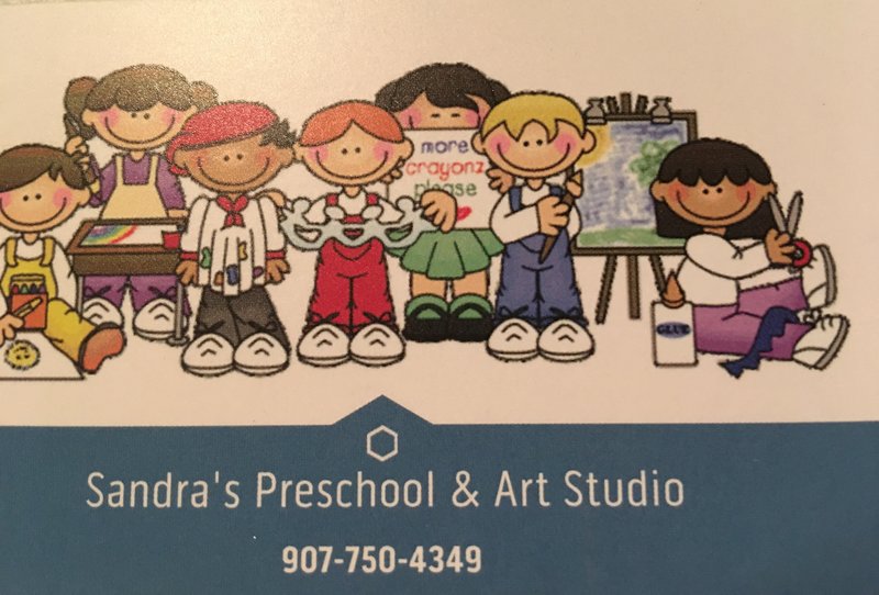 Sandra's Preschool & Art Studio Logo