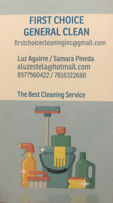 First Choice General Cleaning