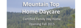 Mountain Top Home Daycare