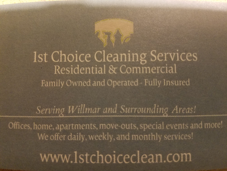 1st Choice Cleaning Service Inc.