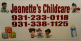 Jeanette's Childcare