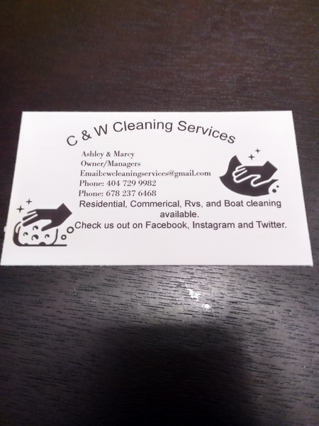 C & W cleaning services