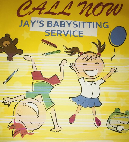 Jay's Babysitting Service Logo