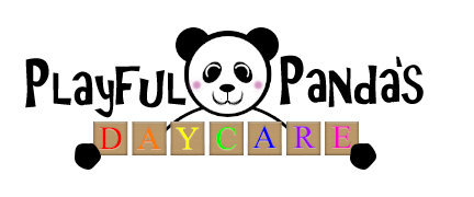 Playful Pandas Daycare Logo