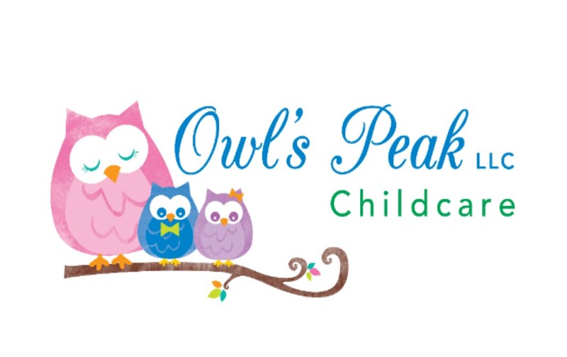 Owl's Peak Childcare Logo