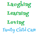 Laughing, Learning, Loving Childcare Logo