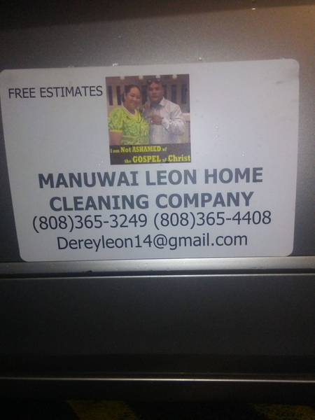 Manuwai Leon Home Cleaning Company