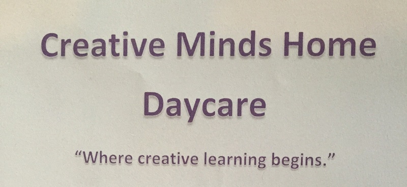 Creative Minds Home Daycare Logo