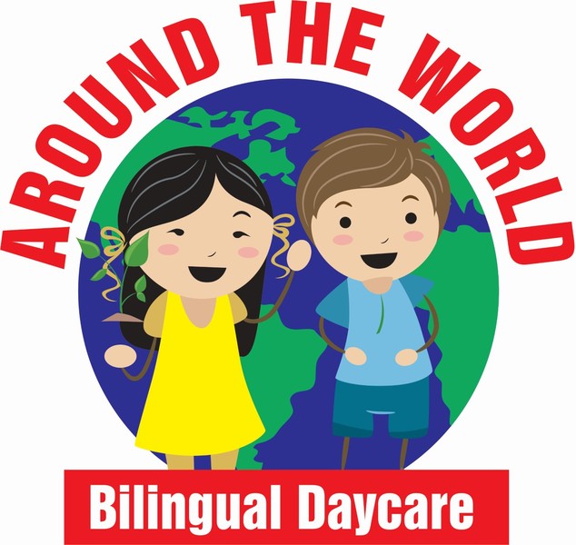 Around The World Bilingual Daycare Logo