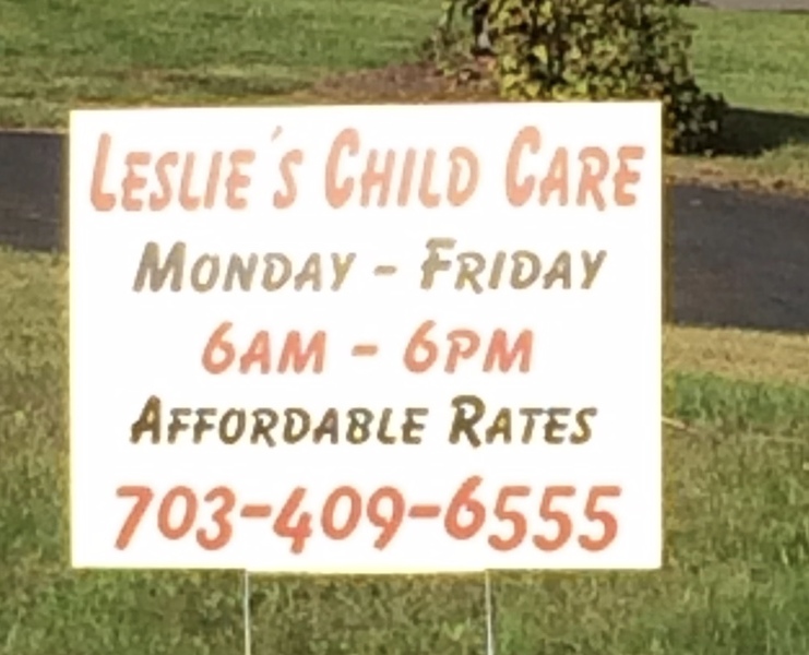 Leslie's Child Care Logo